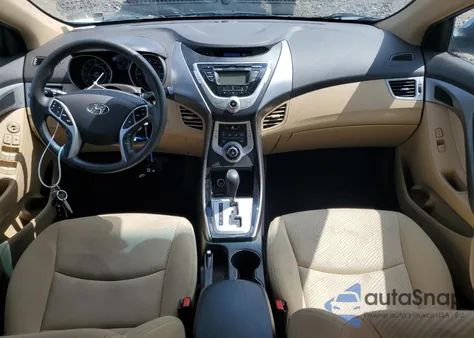 2012 Hyundai Elantra Gls from USA, damaged, VIN KMHDH4AE0CU383362